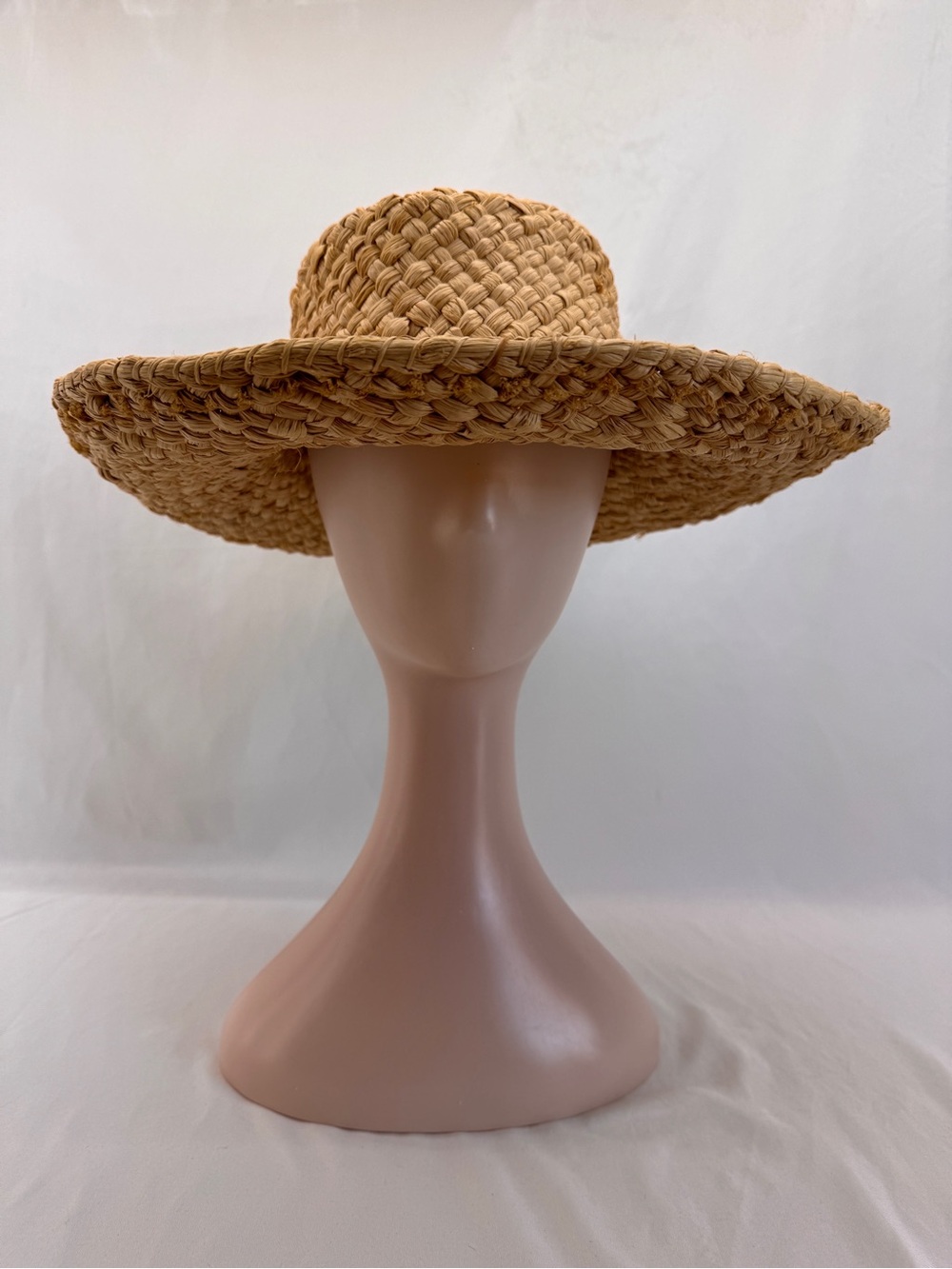 VINTAGE Rare 1980s Helen Kaminski Safari Fedora Straw Hat - Made in Australia